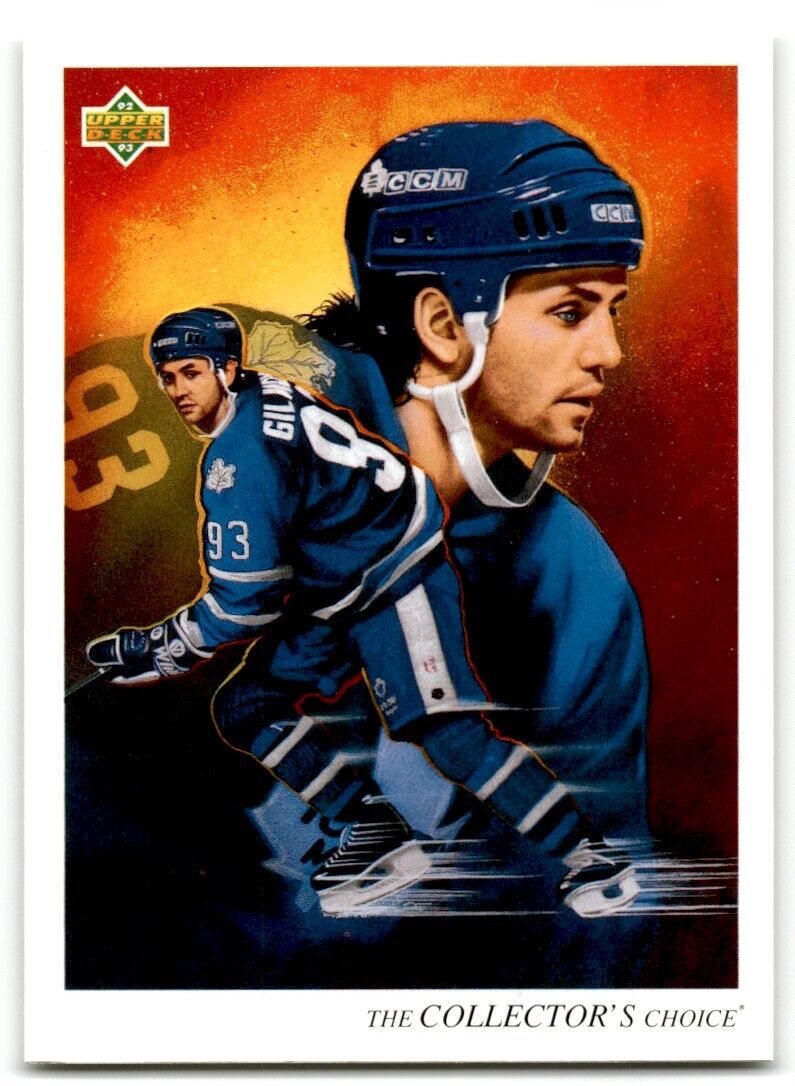 1992-93 Upper Deck Doug Gilmour Toronto Maple Leafs #21