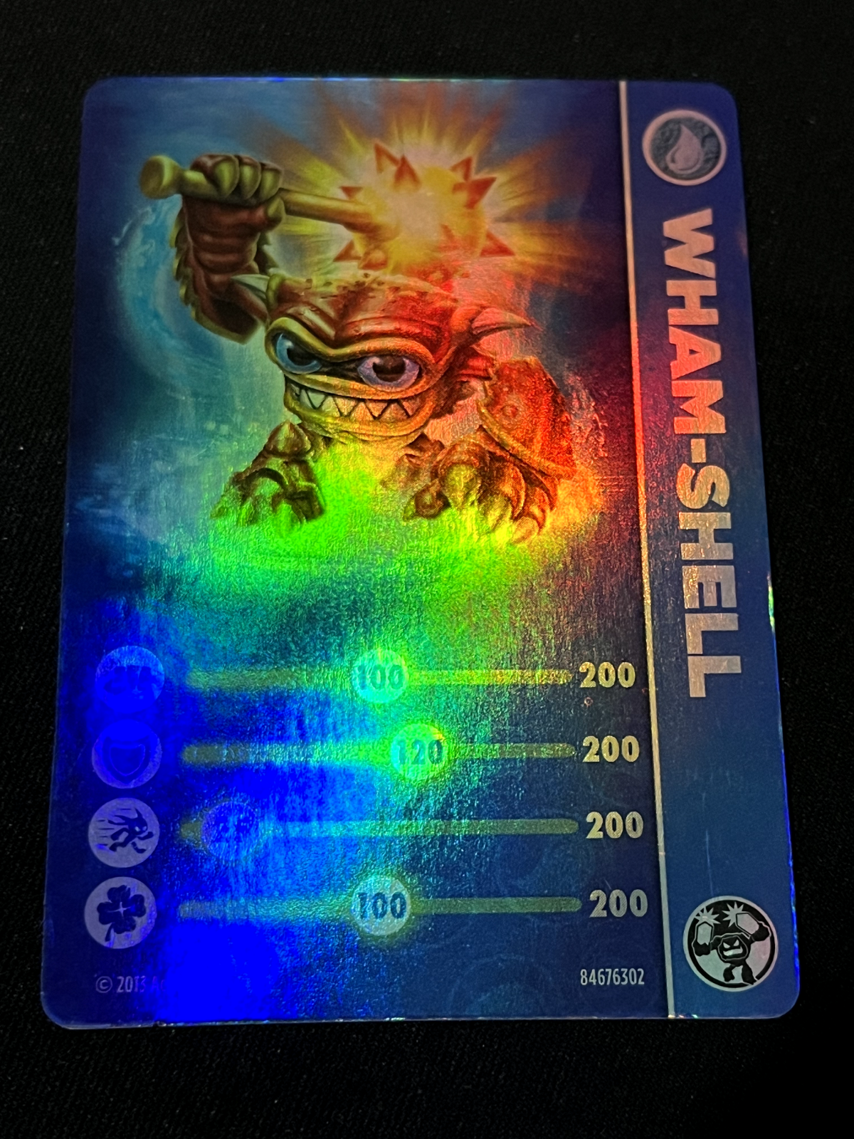 Activision Skylanders Swap Force Trading Card Wham-Shell foil