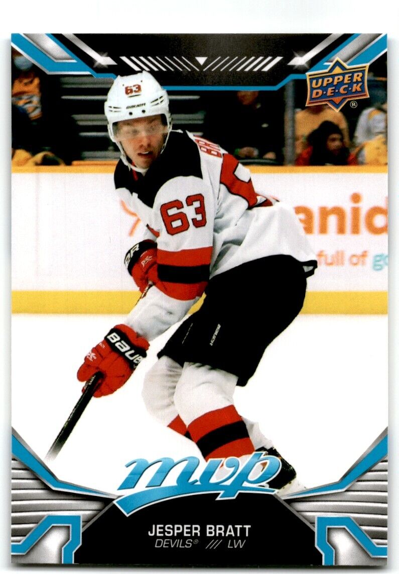 2022-23 Upper Deck MVP Jesper Bratt New Jersey Devils #104