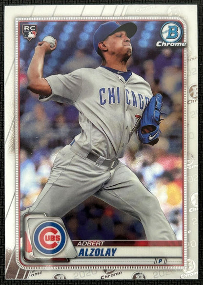 2020 Bowman Chrome Adbert Alzolay Rookie Chicago Cubs #57