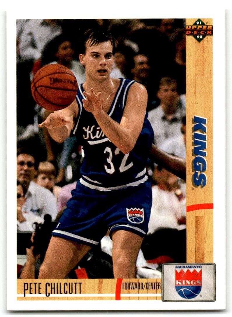 1992-93 Upper Deck Pete Chilcutt Sacramento Kings #415