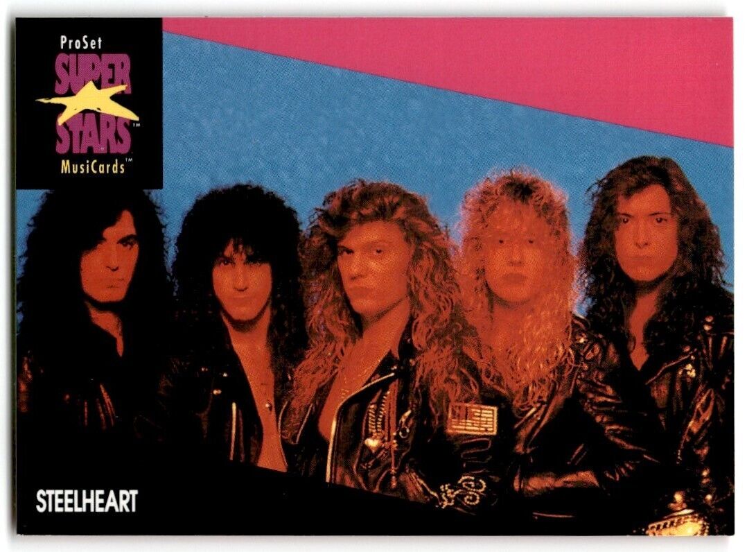 1991-92 ProSet Super Stars MusiCard SteelHeart #240