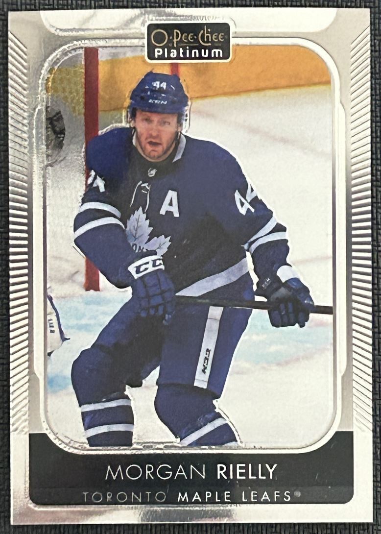 2021-22 O-Pee-Chee Platinum Morgan Rielly Toronto Maple Leafs #169