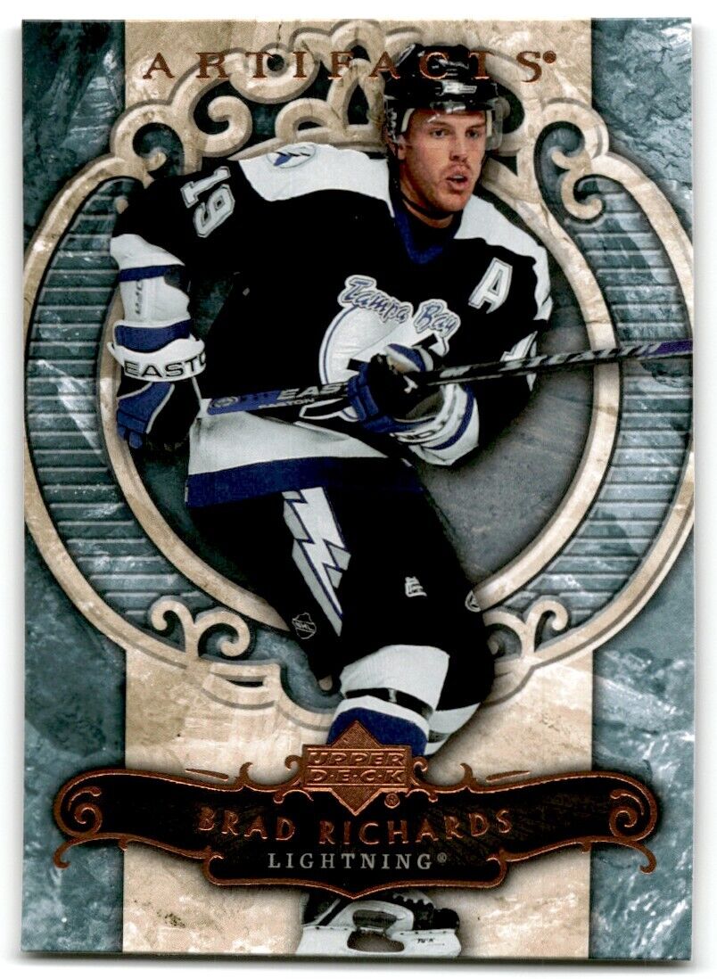 2007-08 Upper Deck Artifacts Brad Richards Tampa Bay Lightning #23