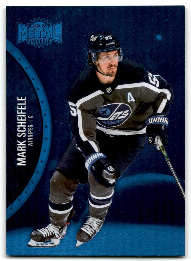 2021-22 Skybox Metal Universe Mark Scheifele Winnipeg Jets #124