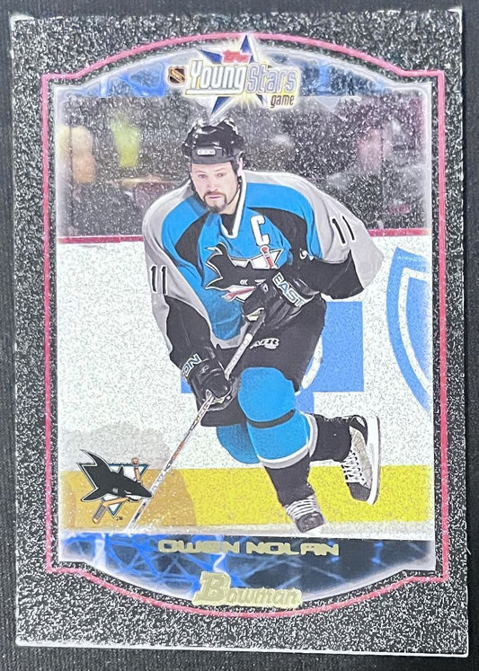 2002-03 Bowman YoungStars Owen Nolan San Jose Sharks #21