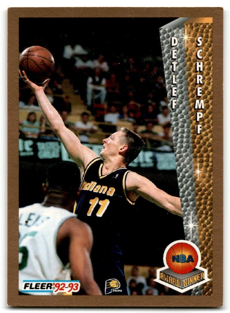 1992-93 Fleer Detlef Schrempf Indiana Pacers #249