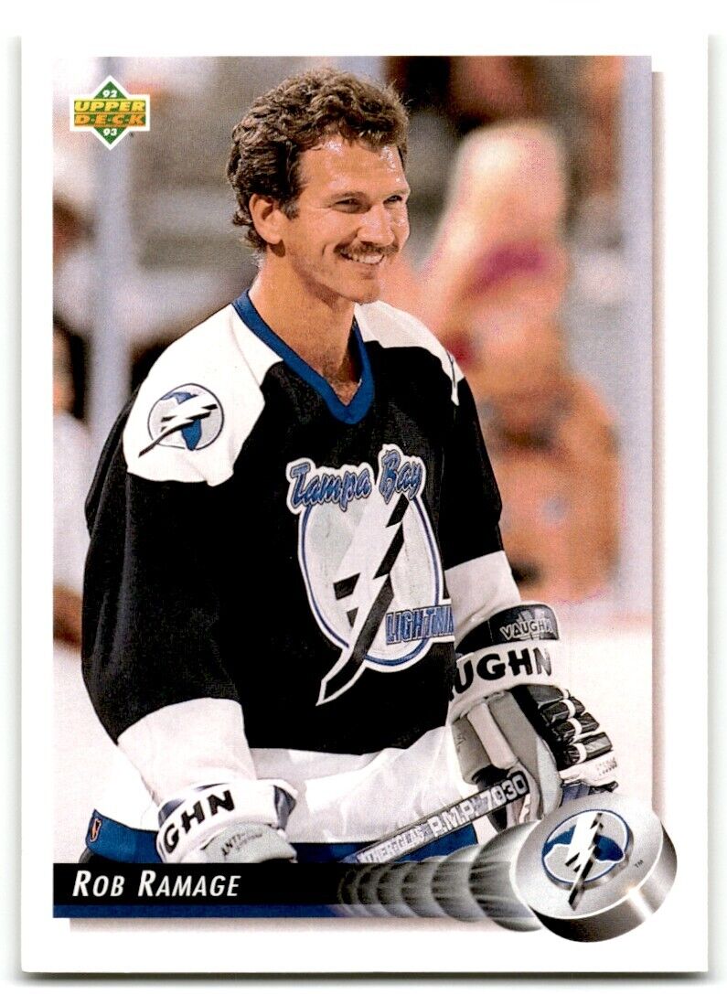 1992-93 Upper Deck Rob Ramage Tampa Bay Lightning #105