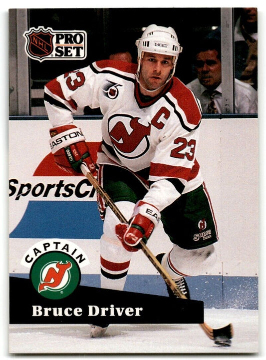 1991-92 Pro Set Bruce Driver New Jersey Devils #577