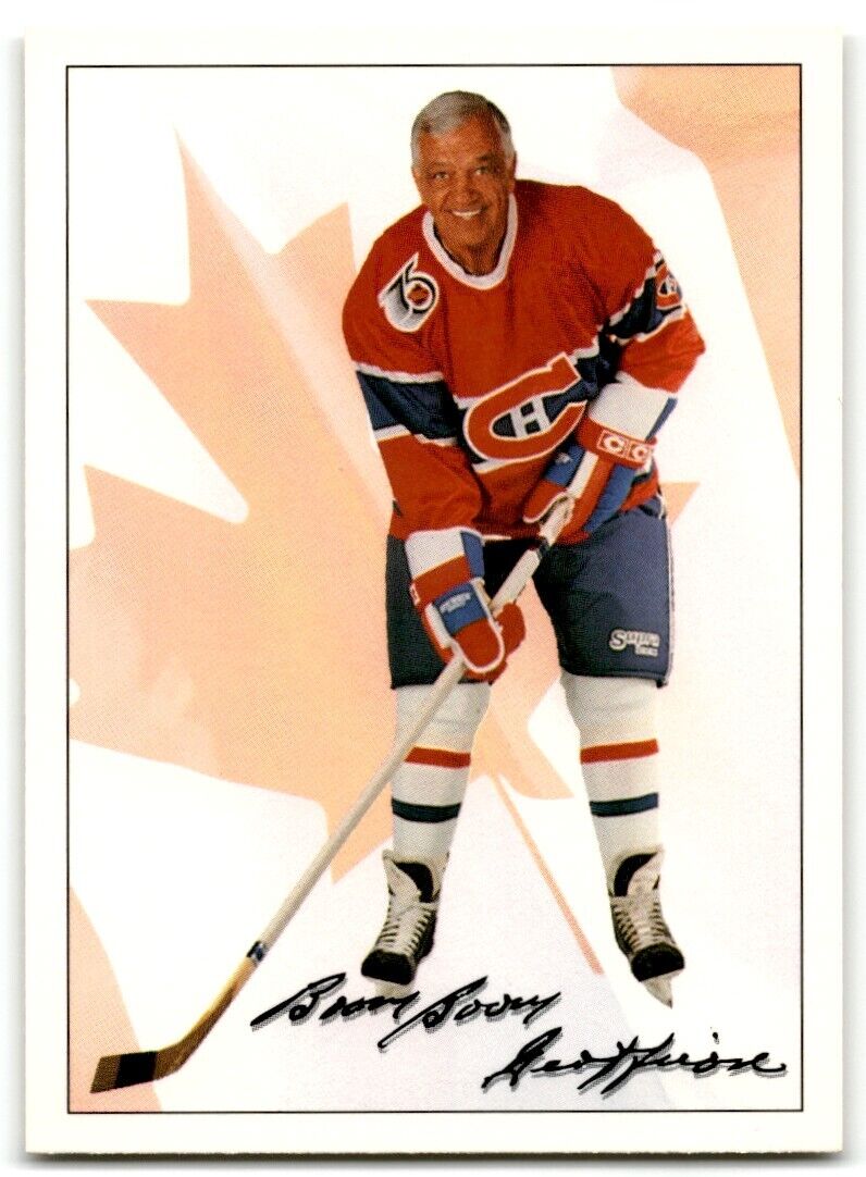 1991-92 Ultimate Original 6 Bernie Geoffrion Montreal Canadiens #73