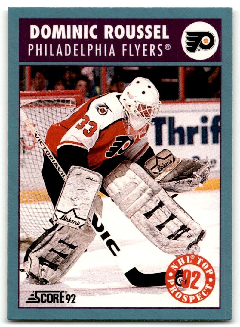 1992-93 Score Canadian Dominic Roussel Philadelphia Flyers #464