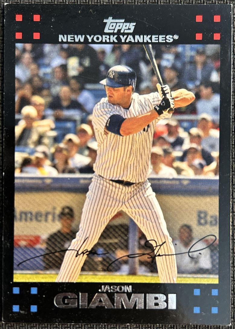 2007 Topps Jason Giambi New York Yankees #NYY3