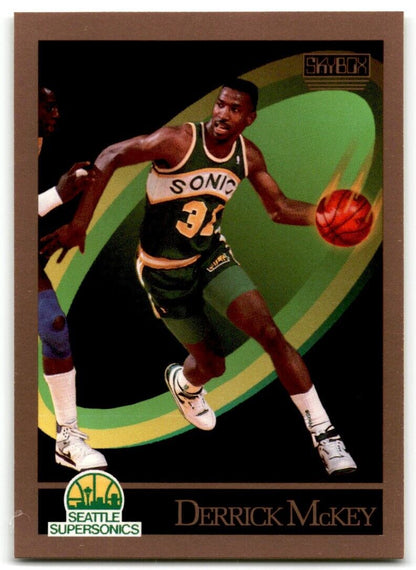 1990-91 SkyBox Derrick McKey Seattle SuperSonics #270