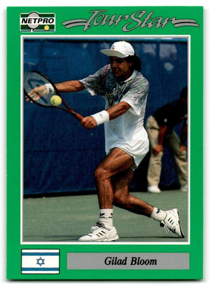 1991 Protennis player Cards Netpro Tour Star Gilad Bloom #29