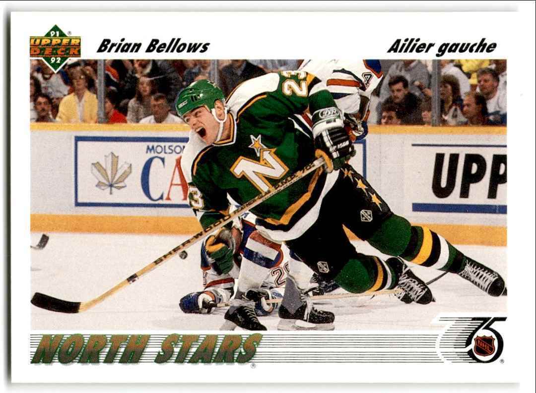 1991-92 Upper Deck Brian Bellows Minnesota North Stars #236