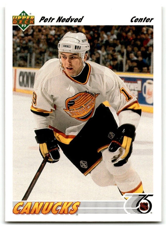 1991-92 Upper Deck Petr Nedved Vancouver Canucks #227