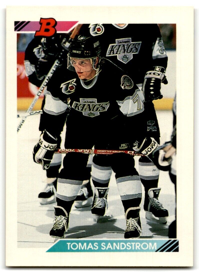 1992-93 Bowman Tomas Sandstrom Los Angeles Kings #22