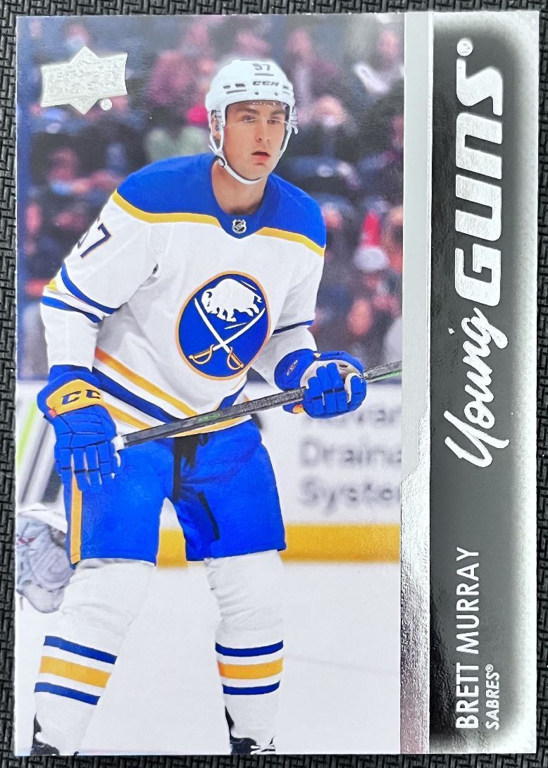 2021-22 Upper Deck Brett Murray Rookie Buffalo Sabres #455