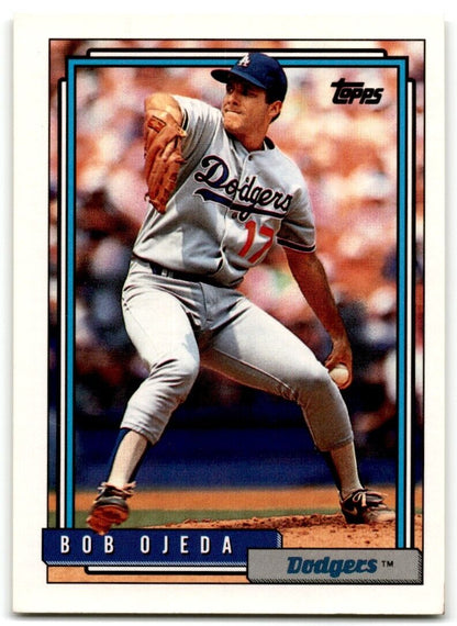 1992 Topps Bob Ojeda Los Angeles Dodgers #123