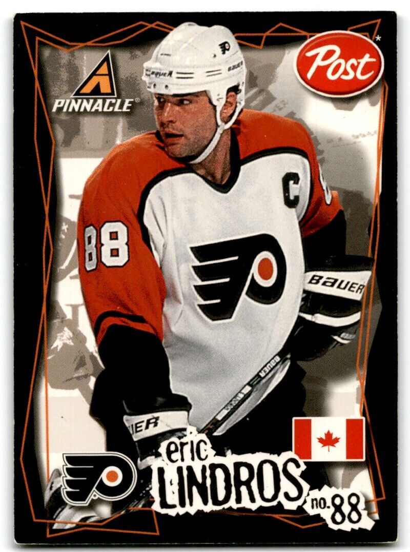 1997-98 Pinnacle Post Eric Lindros Philadelphia Flyers #1