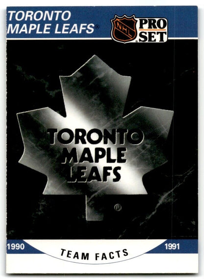 1990-91 Pro Set Toronto Maple Leafs Logo Toronto Maple Leafs #583