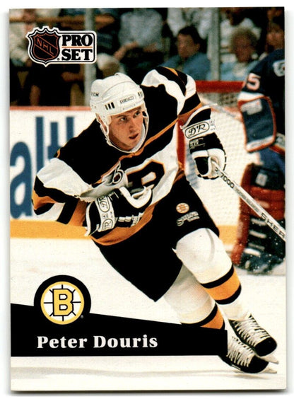 1991-92 Pro Set Peter Douris Boston Bruins #347