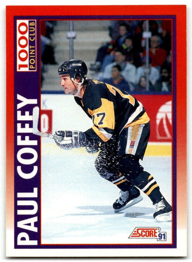 1991-92 Score Canadian Bilingual Paul Coffey Pittsburgh Penguins #262