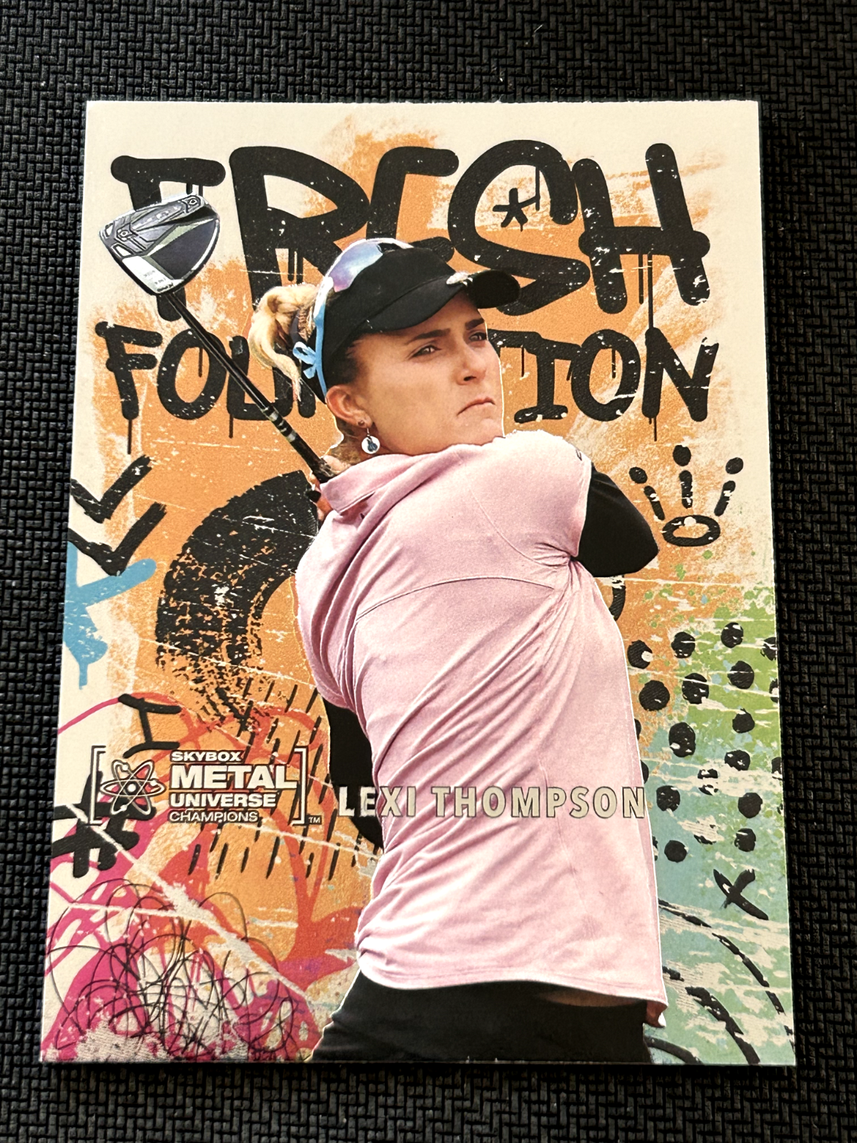 2021 UD Skybox Metal Universe Champions RC Fresh Foundations FF26 Lexi Thompson