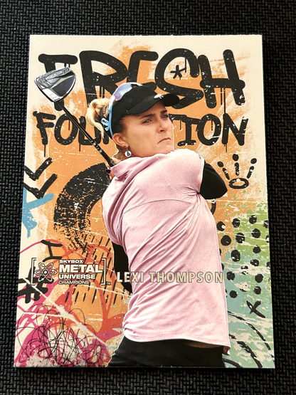 2021 UD Skybox Metal Universe Champions RC Fresh Foundations FF26 Lexi Thompson