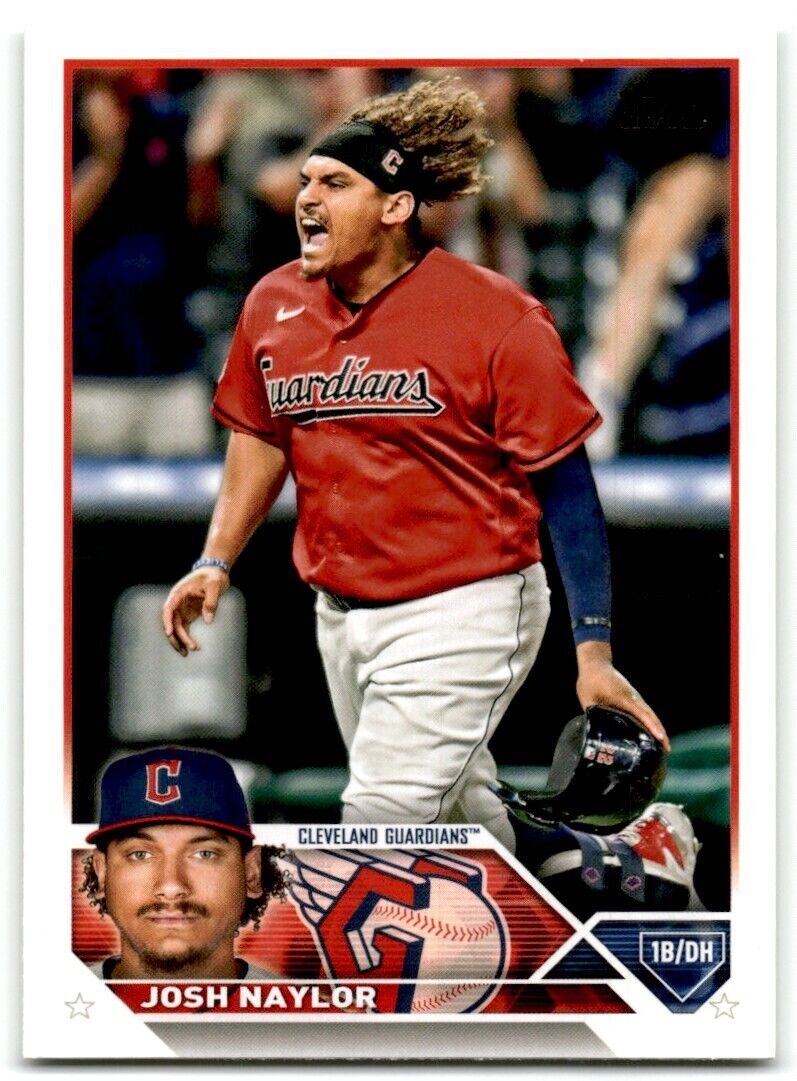 2023 Topps Josh Naylor Cleveland Guardians #91