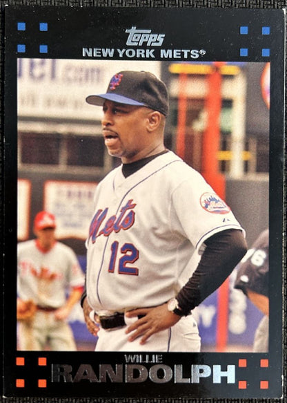 2007 Topps Willie Randolph New York Mets #618