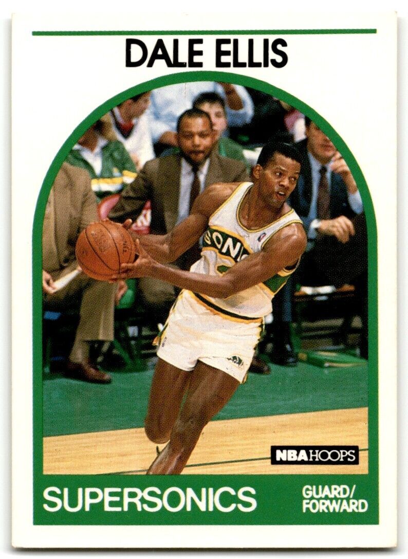 1989-90 Hoops Dale Ellis Seattle SuperSonics #10