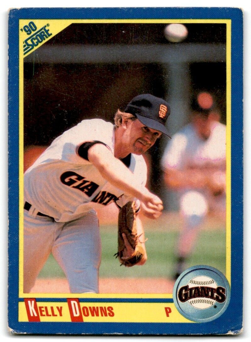 1990 Score Kelly Downs San Francisco Giants #534