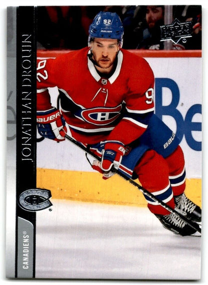 2020-21 Upper Deck Jonathan Drouin Montreal Canadiens #96