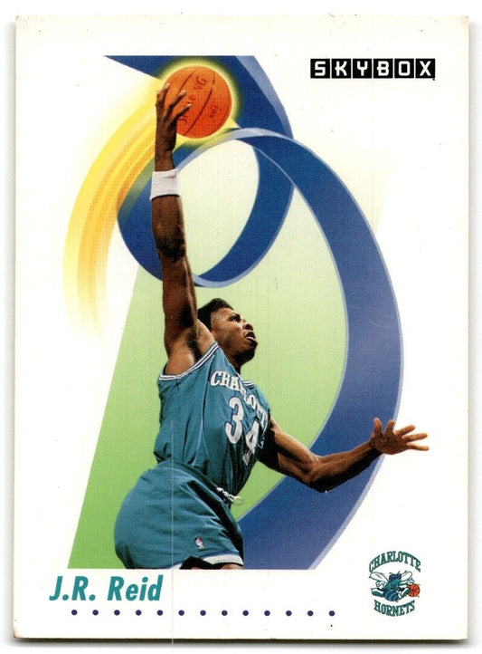 1991-92 SkyBox J.R. Reid Charlotte Hornets #32