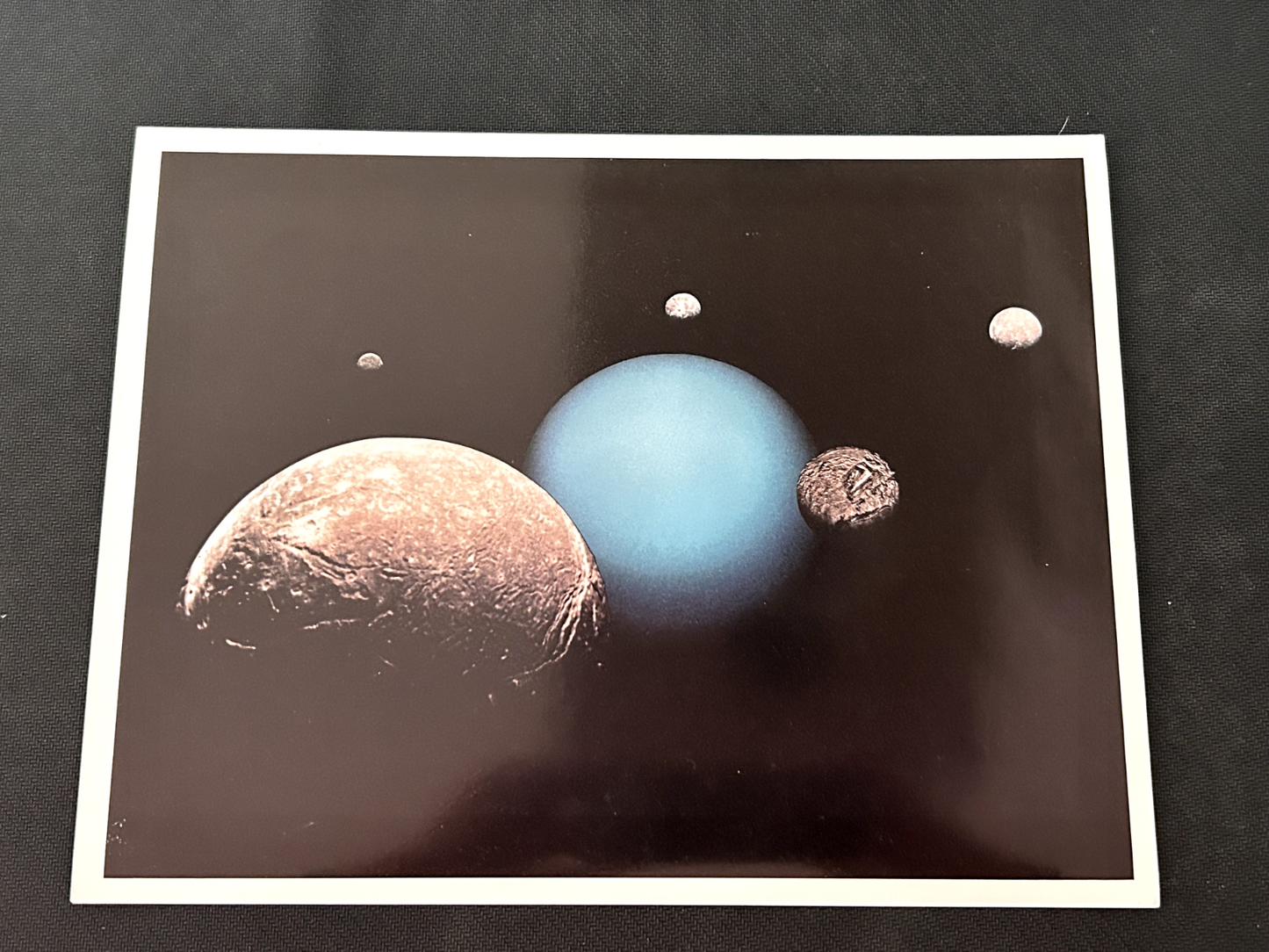 NASA Jet Propulsion Laboratory - The Uranus System litho