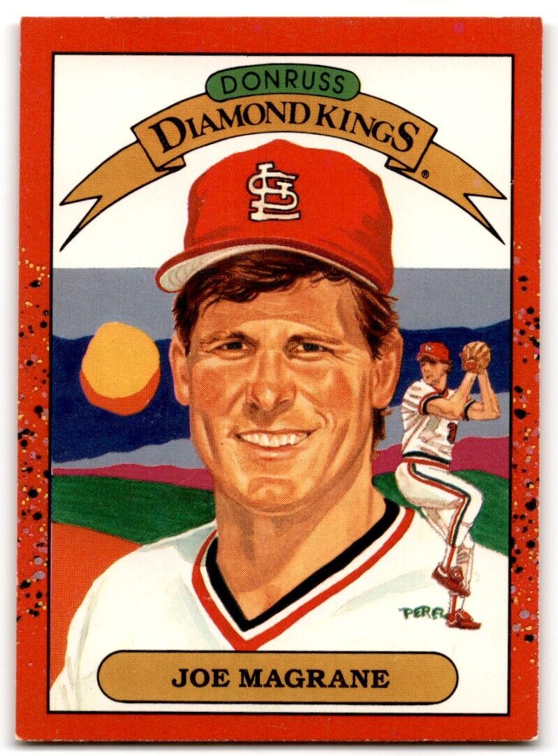 1990 Donruss Diamond Kings Joe Magrane St. Louis Cardinals #13