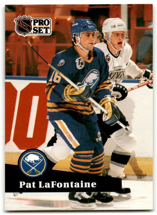 1991-92 Pro Set Pat LaFontaine Buffalo Sabres #358