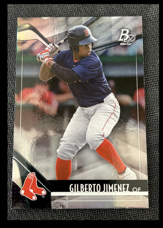 2021 Bowman Platinum Top Prospects Gilberto Jimenez Boston Red Sox #TOP-1