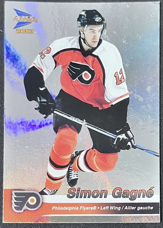 2003-04 Pacific McDonald's Simon Gagné Philadelphia Flyers #31