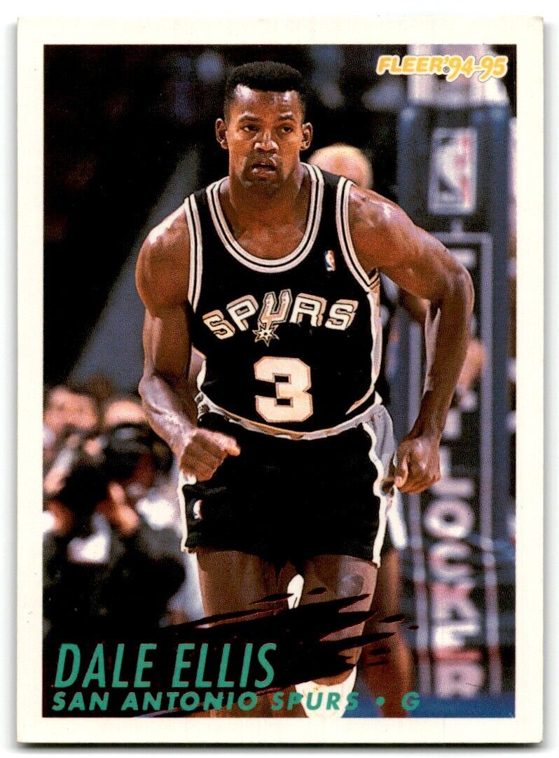 1994-95 Fleer Dale Ellis San Antonio Spurs #205