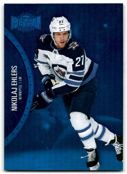 2021-22 Skybox Metal Universe Nikolaj Ehlers Winnipeg Jets #9