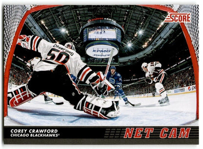 2012-13 Score Net Cam Corey Crawford Chicago Blackhawks #NC3