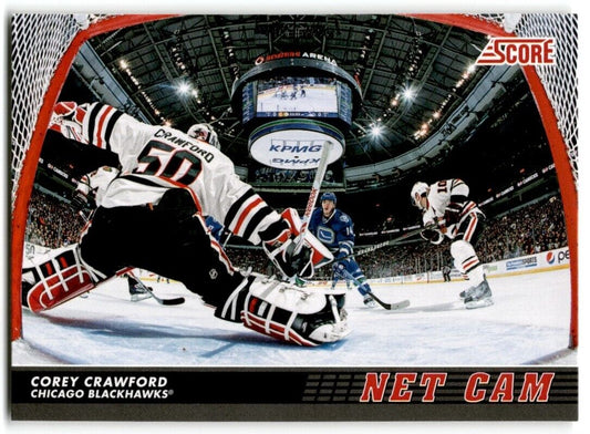 2012-13 Score Net Cam Corey Crawford Chicago Blackhawks #NC3