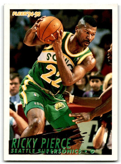 1994-95 Fleer Ricky Pierce Seattle SuperSonics #217