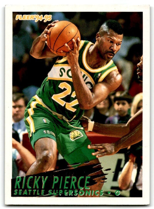 1994-95 Fleer Ricky Pierce Seattle SuperSonics #217