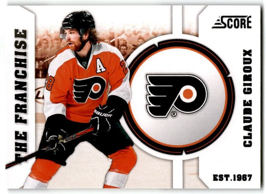 2012-13 Score The Franchise Claude Giroux Philadelphia Flyers #F21