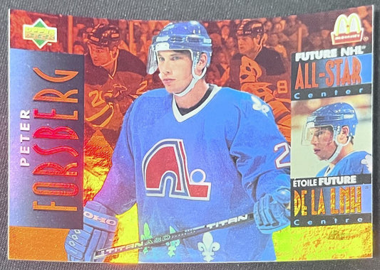 1993-94 Upper Deck McDonald's Peter Forsberg Quebec Nordiques #MCD-31