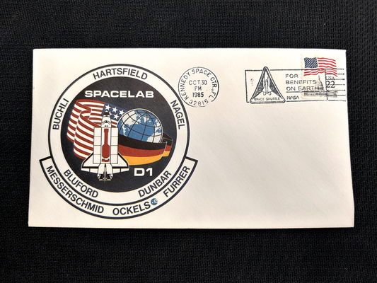 NASA Space Shuttle STS-61-A Spacelab D1 cover