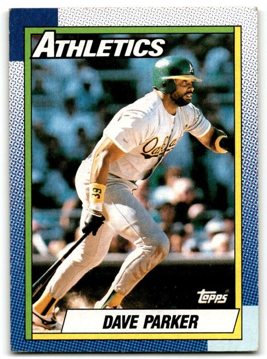 1990 Topps Dave Parker Oakland Athletics #45